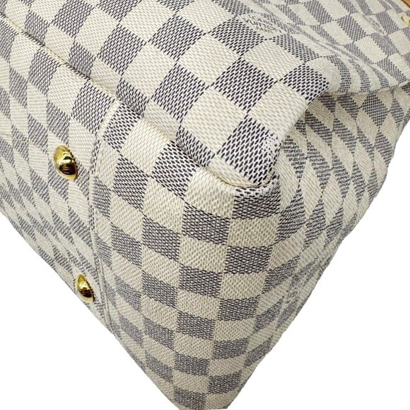 Louis Vuitton  Artsy MM Damier Azur Hobo Bag White - Picture 6 of 16